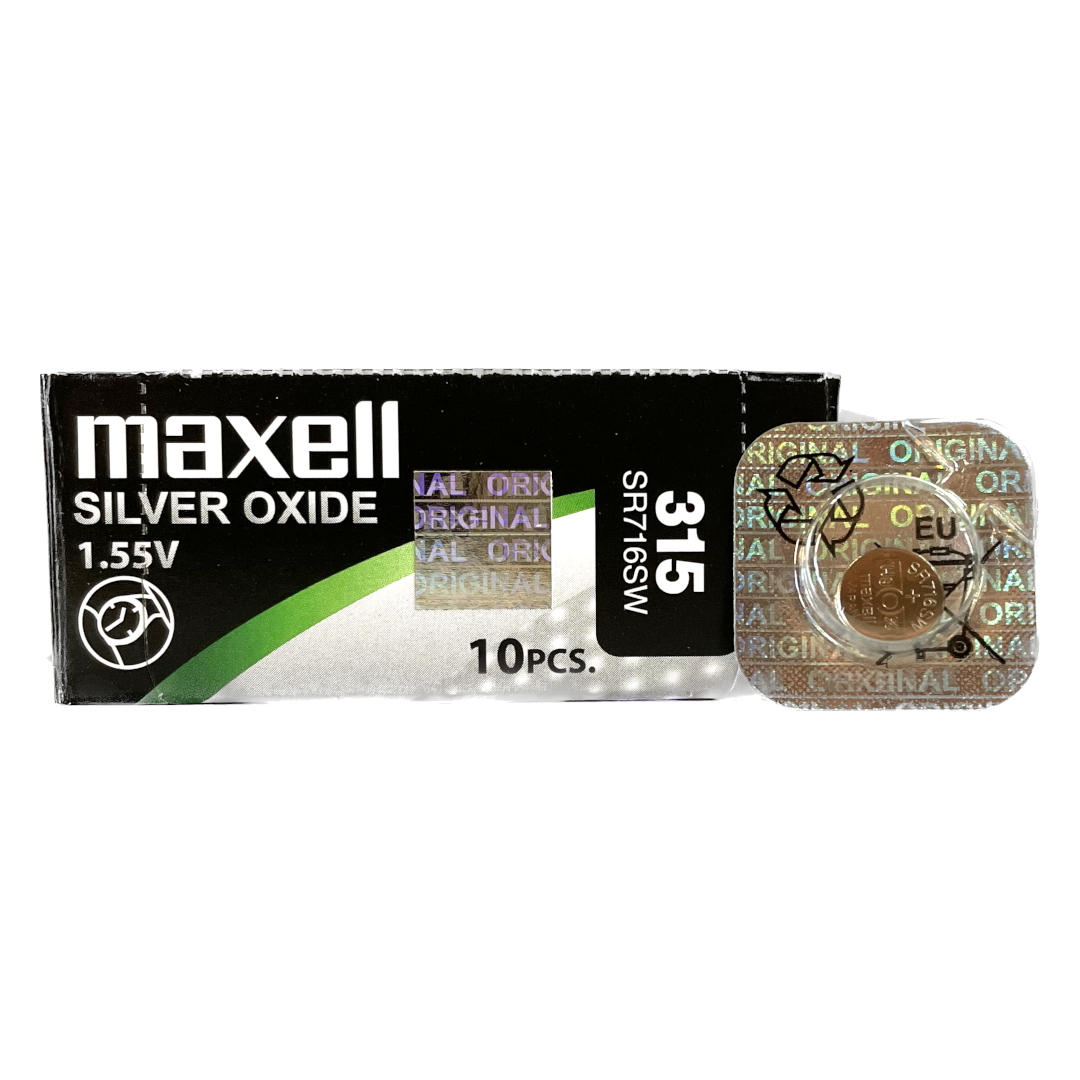 Bateria srebrowa Maxell SR716SW 315 (10szt.)