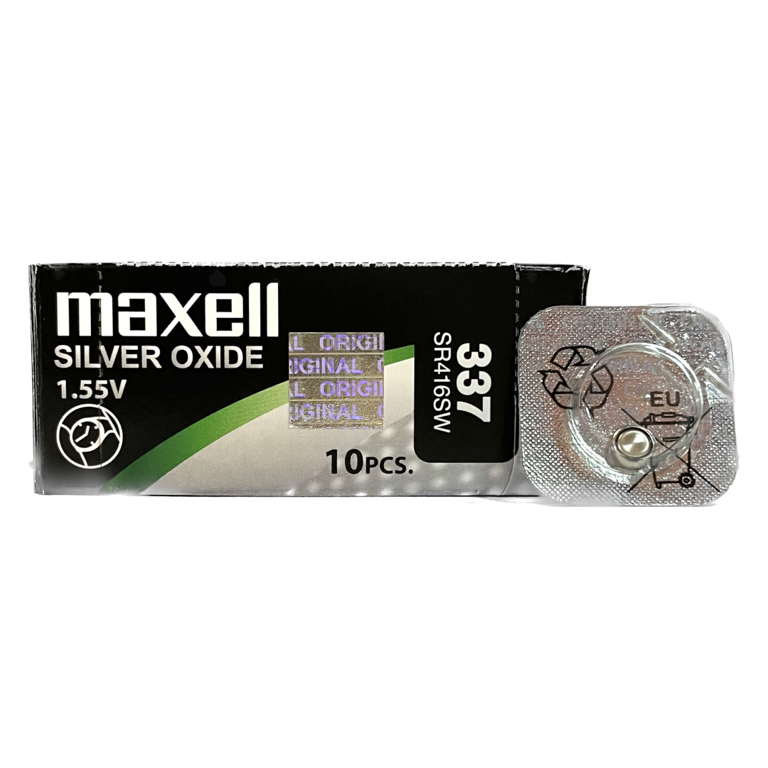 Bateria srebrowa Maxell SR416SW 337 (10szt.)