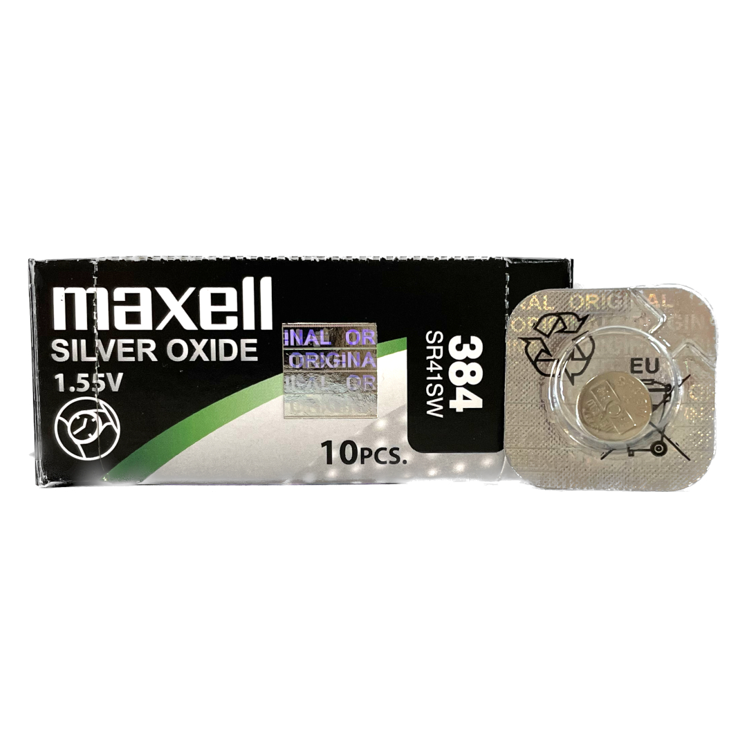 Bateria srebrowa Maxell SR41SW 384 (10szt.)