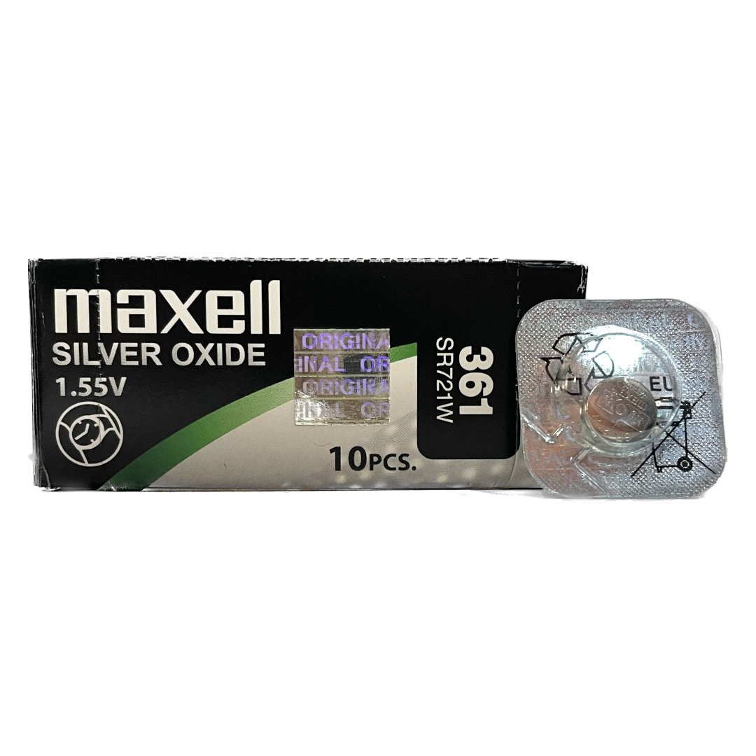 Bateria srebrowa Maxell SR721W 361 (10szt.)